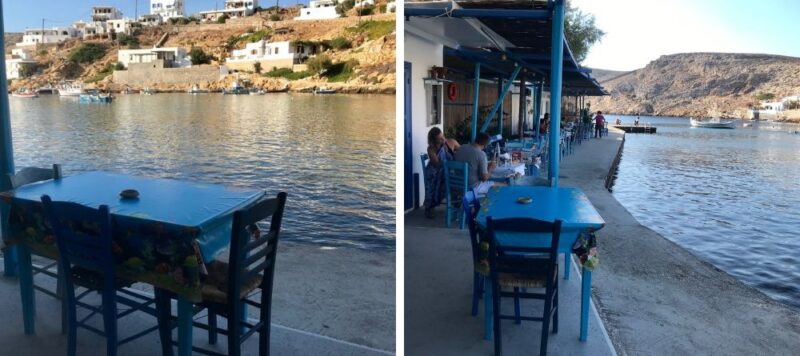Les meilleurs restaurants &agrave; Sifnos Cheronissos