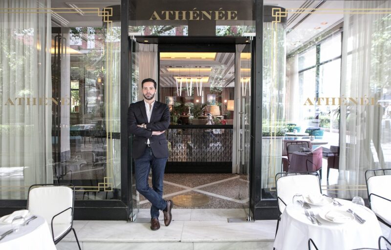 Le café Athénée Zonars à Athènes