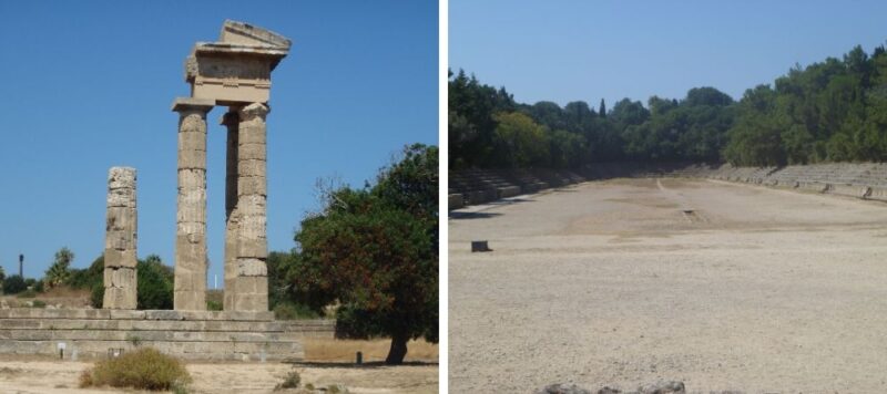Que faire &agrave; Rhodes ? L'acropole &agrave; Rhodes