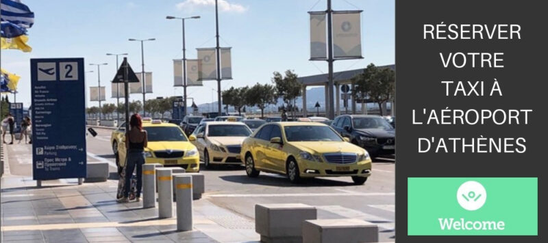 réserver son taxi depuis l'aéroport d'Athènes ou le port du pirée