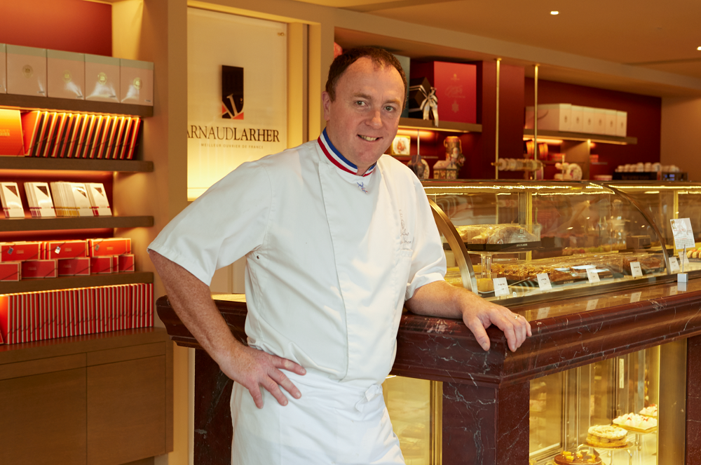 Le pâtissier Arnaud Larher à Athènes