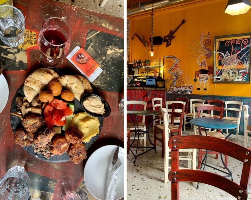 Restaurant pr&egrave;s de l'Acropole Ath&egrave;nes