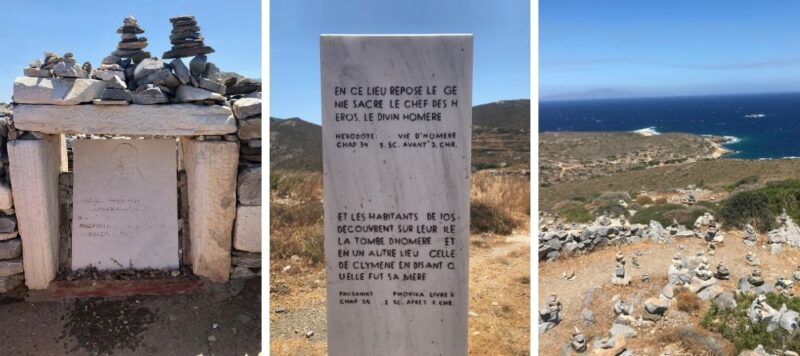 La tombe d'Hom&egrave;re &agrave; Ios grece 