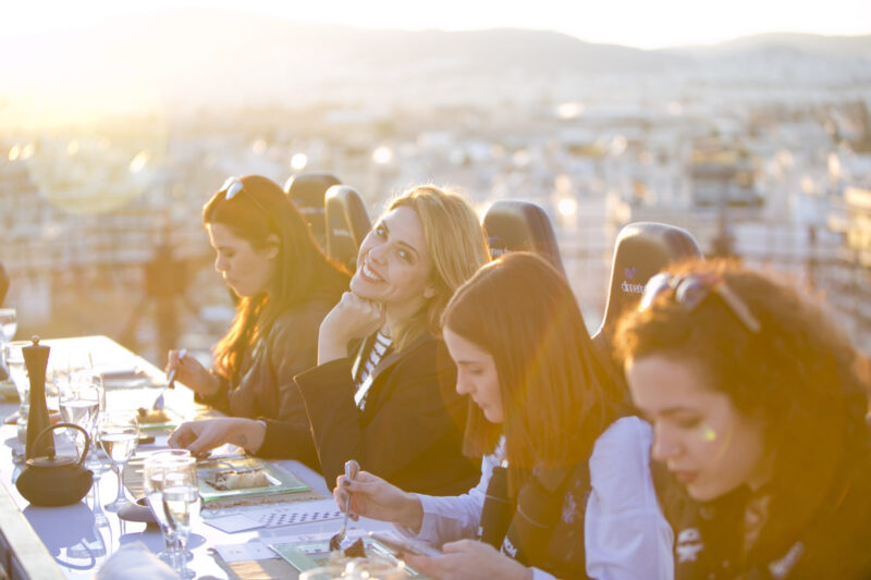 Dinner in the Sky à Athènes