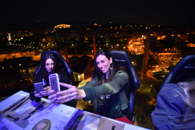 Dinner in the Sky à Athènes