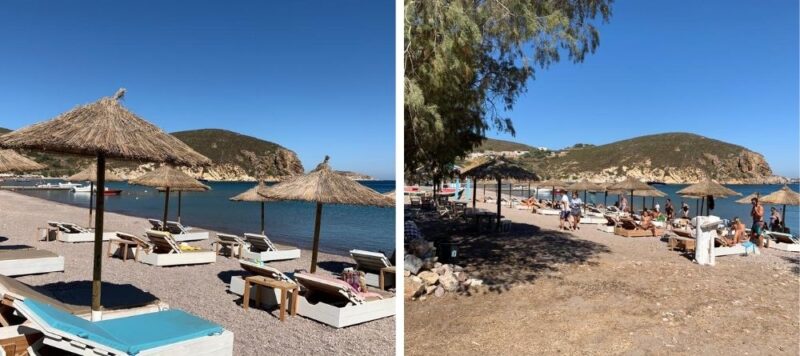 Les plages de Patmos Gr&egrave;ce 