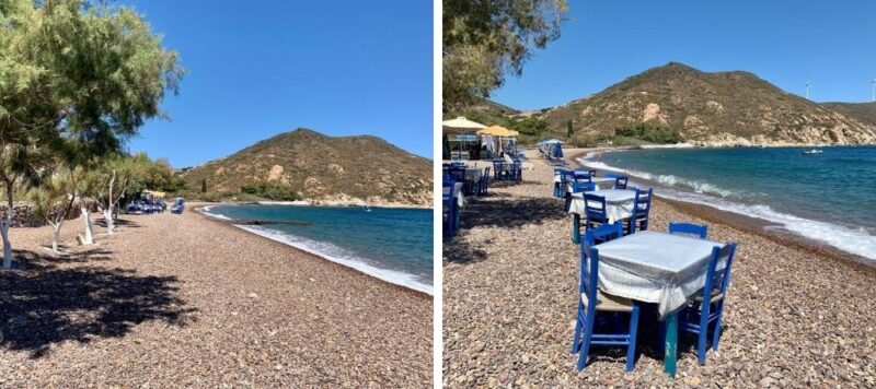 Les plages de Patmos Gr&egrave;ce