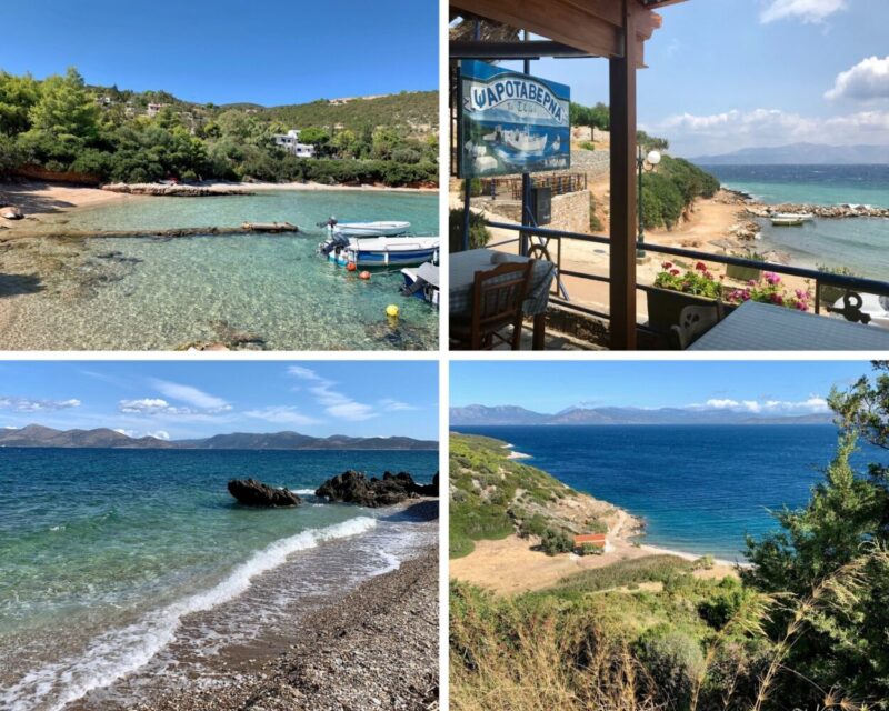 le site arch&eacute;ologique de Rhamnous Ramnous en gr&egrave;ce pr&egrave;s d'Ath&egrave;nes