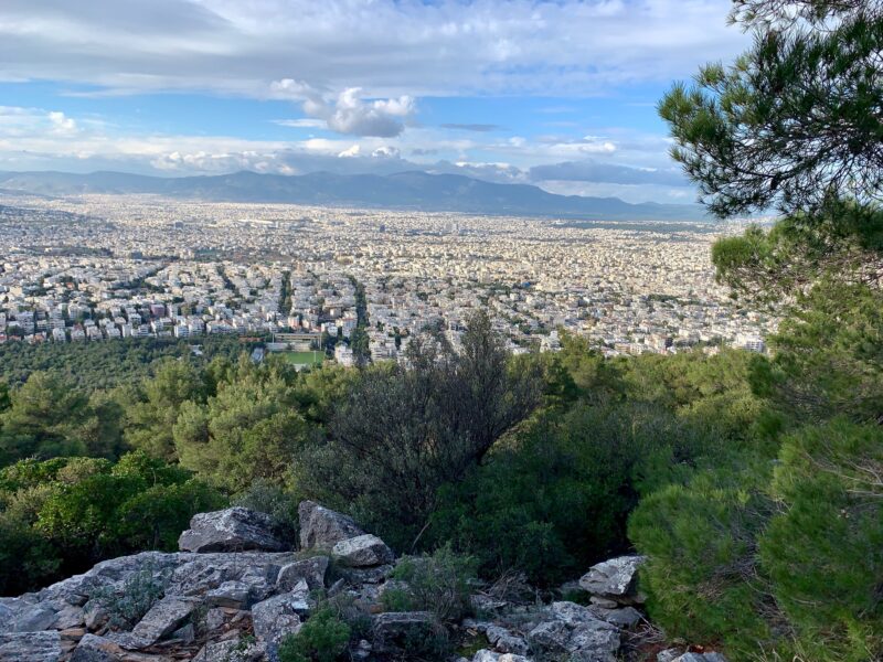 Randonn&eacute;e &agrave; Ath&egrave;nes sur le mont Hymette
