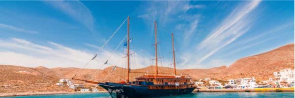 bateau de crois&egrave;re en Gr&egrave;ce