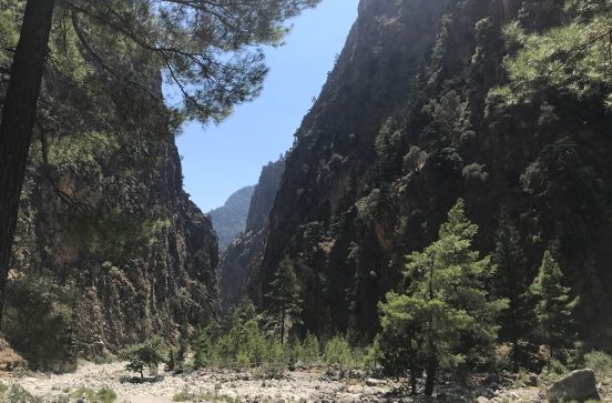 gorges de Samaria en Crète