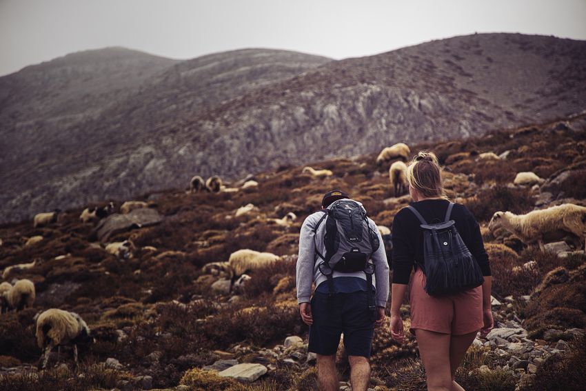 Faire de la randonn&eacute;e en Cr&egrave;te