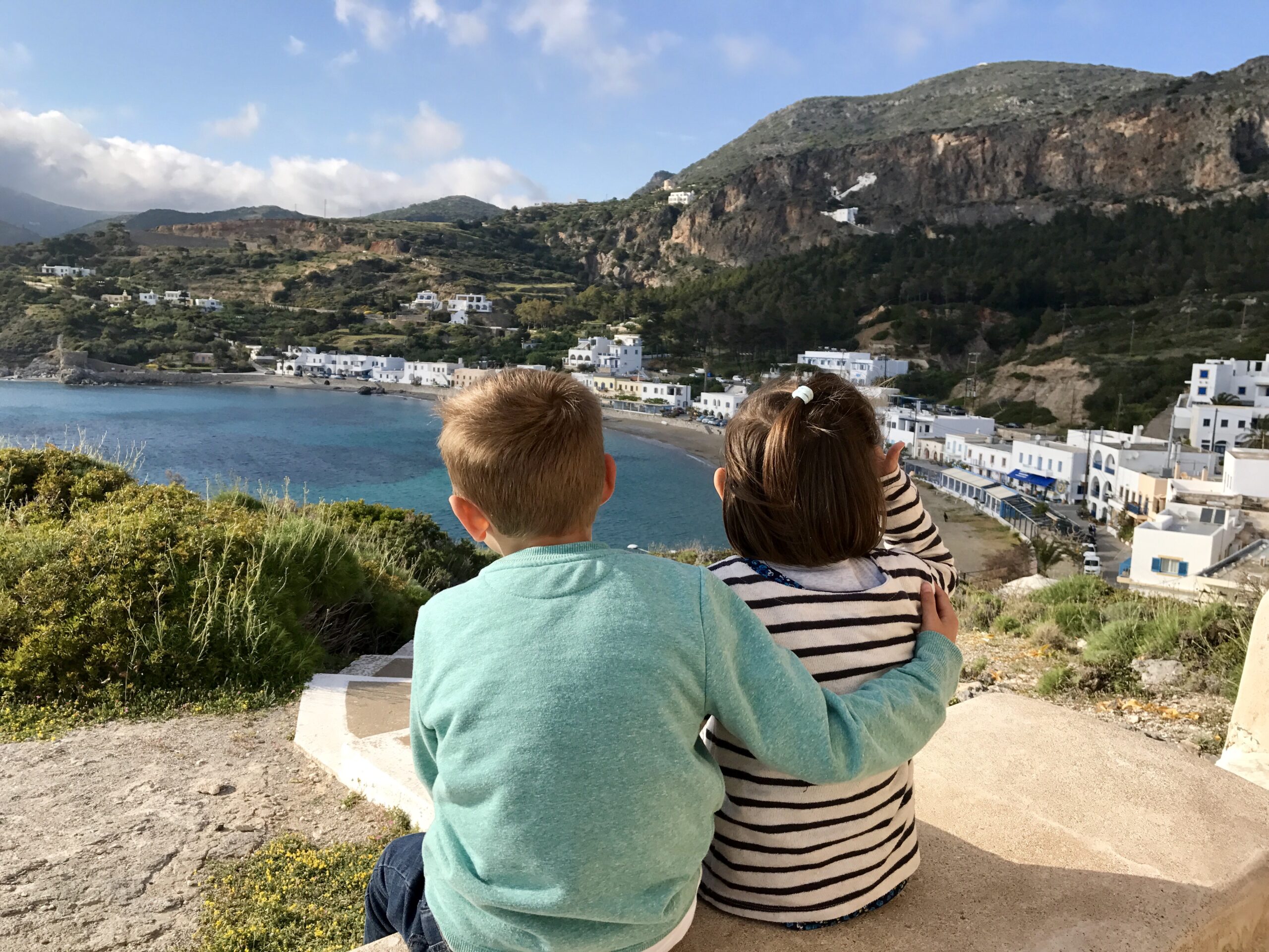 Vacances à Cythère Kythira avec des enfants