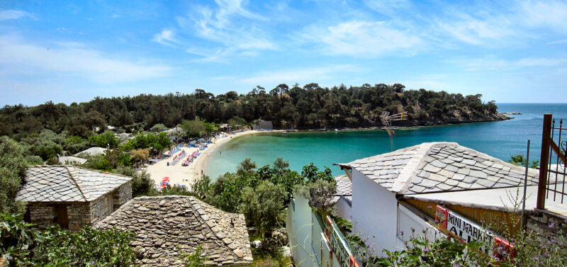 Aliki beach Thassos Gr&egrave;ce