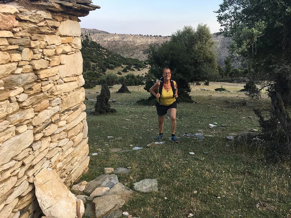 randonn&eacute;es theologos kastro thassos