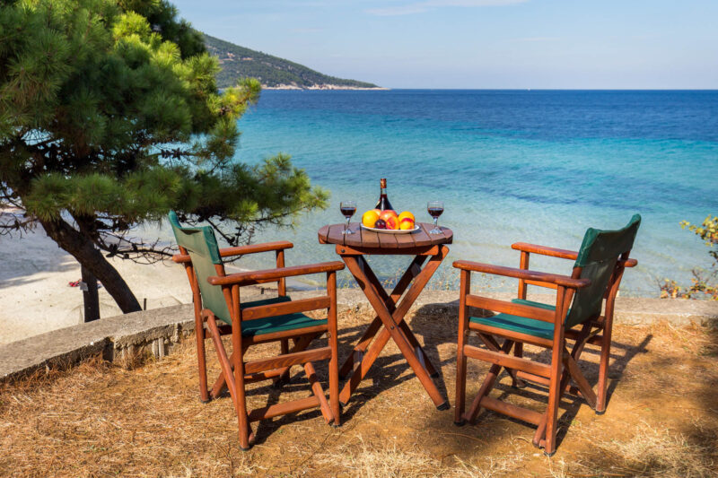 Maison Thassos Thasos Gr&egrave;ce bord de mer