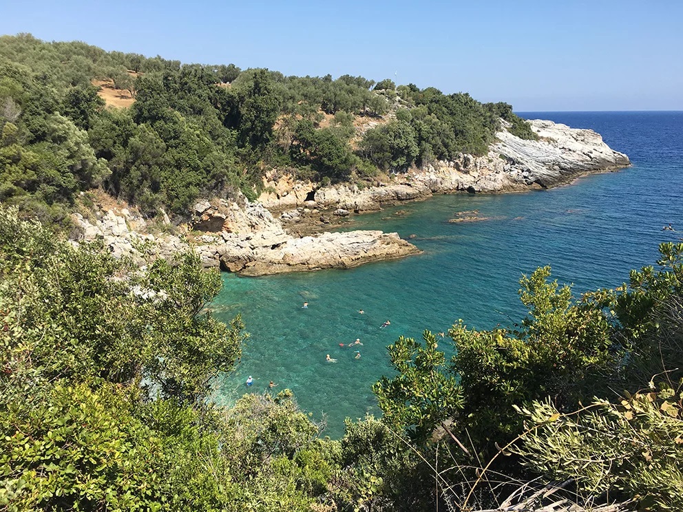 stages de dessin plage du P&eacute;lion Gr&egrave;ce