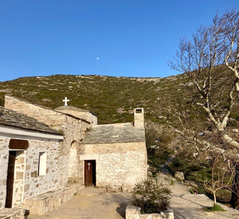 Une promenade près d'athènes à pendeli penteli