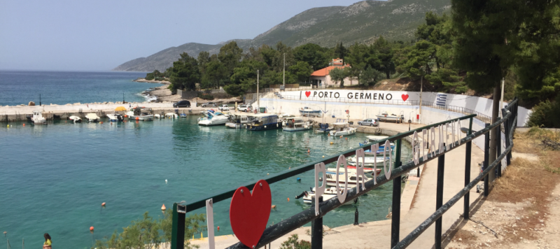 Une journée à Porto Germeno