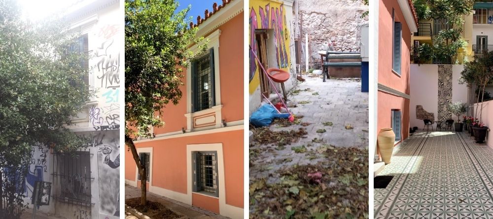 hotel de charme athenes - logement de charme athenes - maisons à louer athenes - hotel athènes