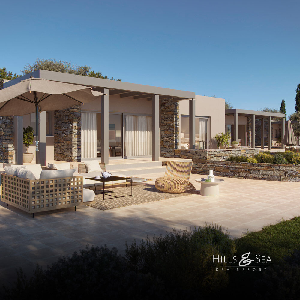 acheter villas de luxe kea cyclades île grecque