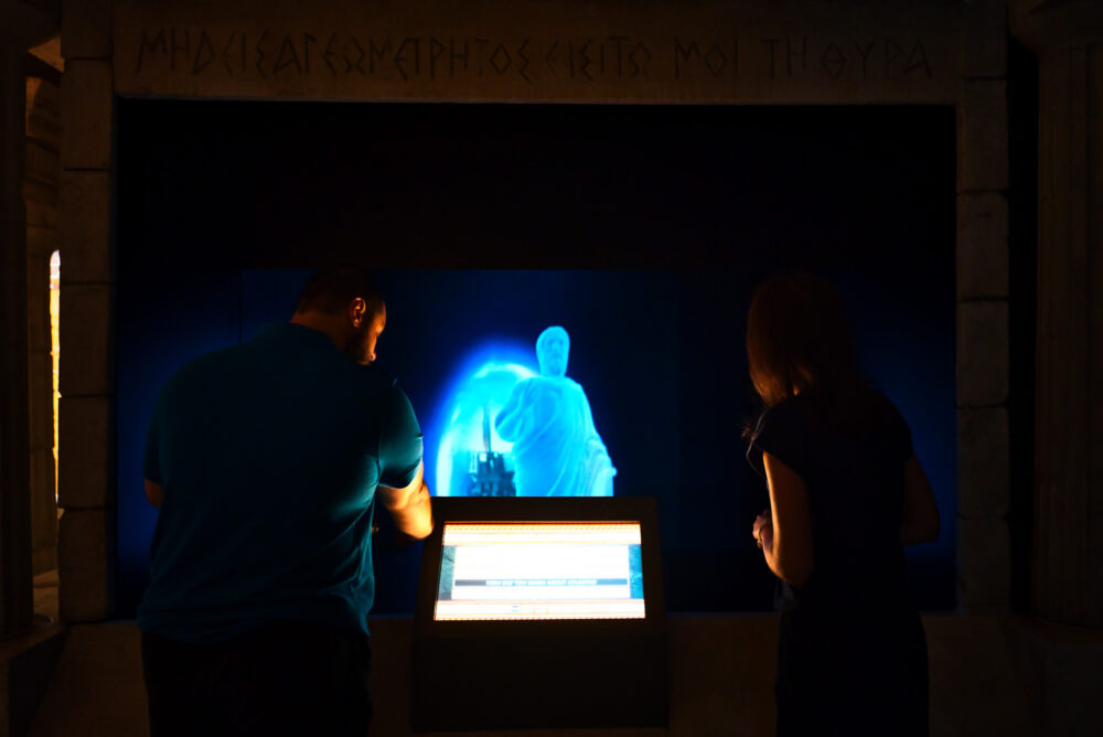Le mus&eacute;e &laquo; Lost Atlantis exp&eacute;rience &raquo;, entre Mythe et nouvelles technologies.