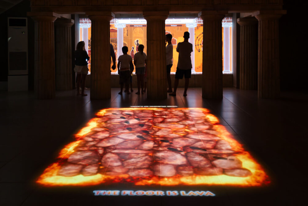 Le mus&eacute;e &laquo; Lost Atlantis exp&eacute;rience &raquo;, entre Mythe et nouvelles technologies.