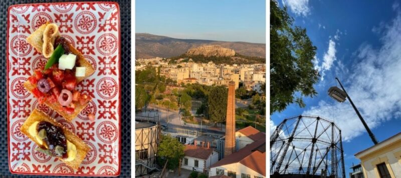 Dinner in the Sky à Athènes - restaurant avec vue acropole athènes