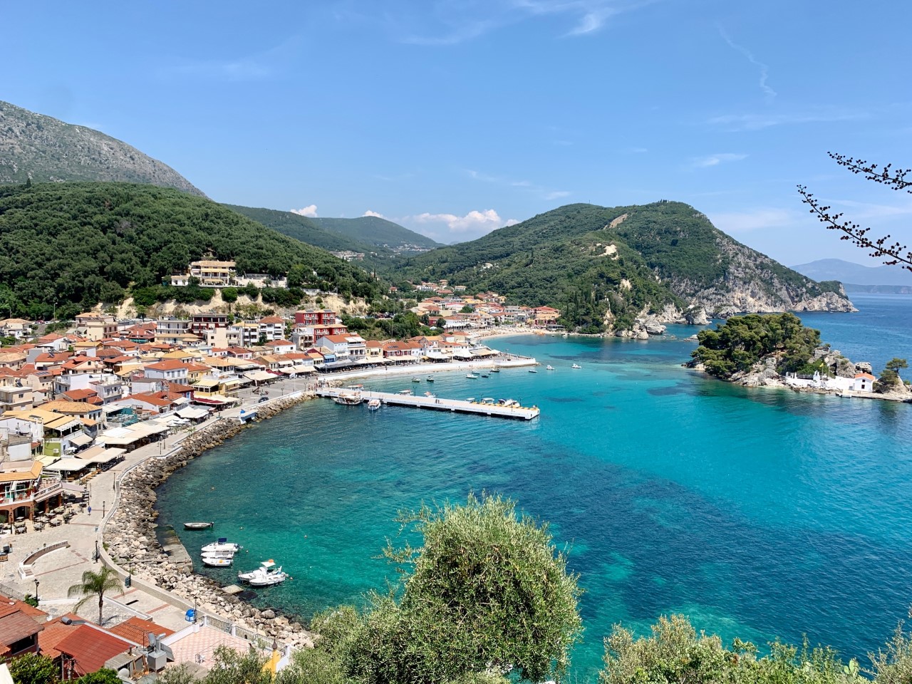Parga en Grèce