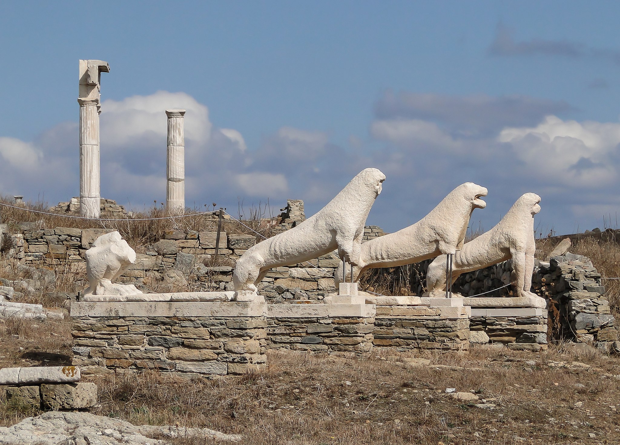 delos grece - ile délos grece - site archéologique délos - visiter delos - comment aller à délos