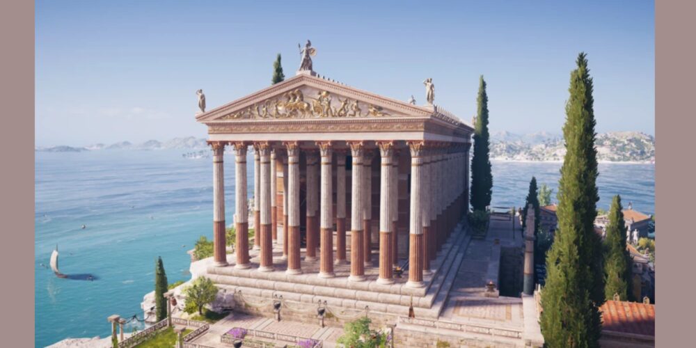 Temple d'Apollon &agrave; D&eacute;los