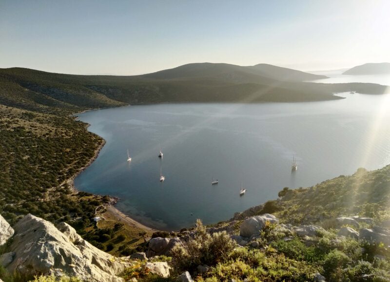 louer un voilier en Grèce golfe saronique cyclades