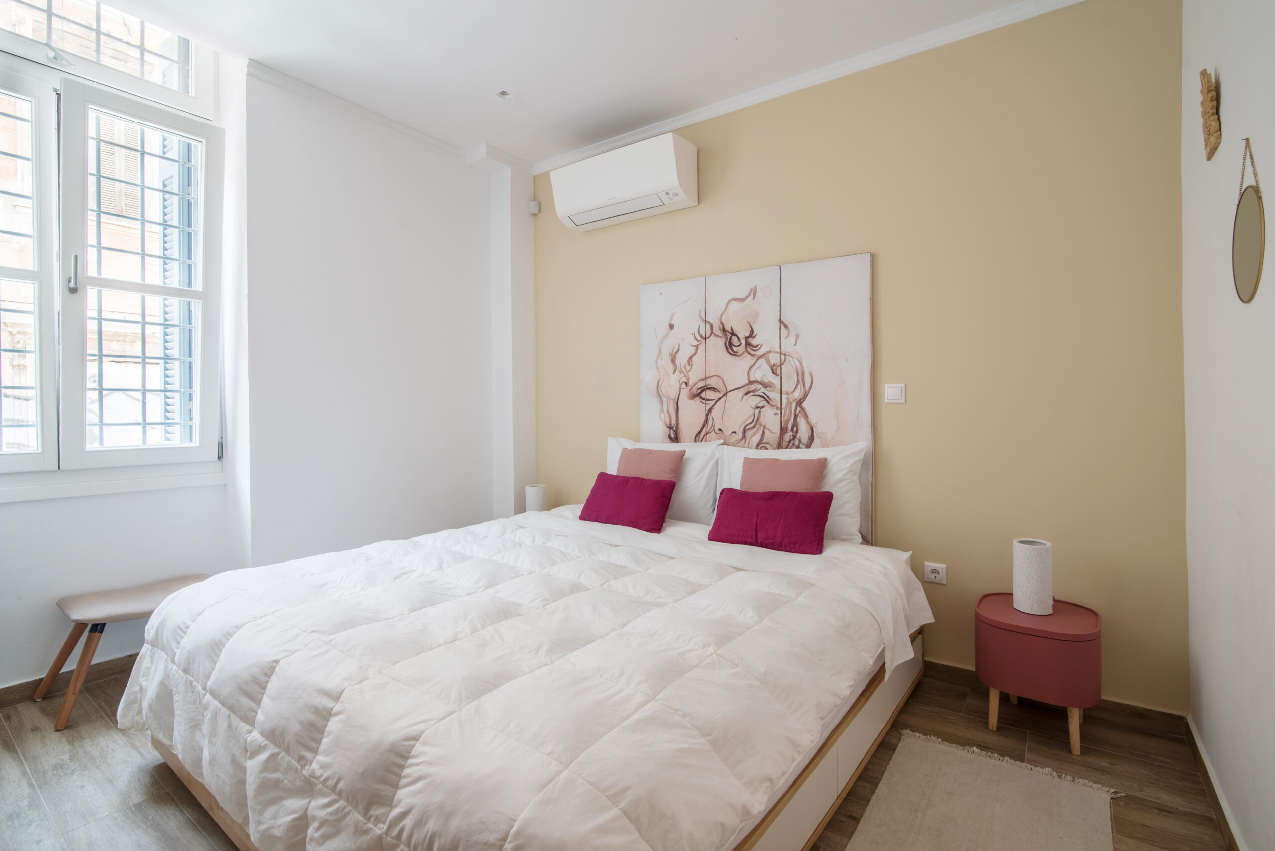 villa néoclassique à louer dans Athènes - 2 chambres - chambre