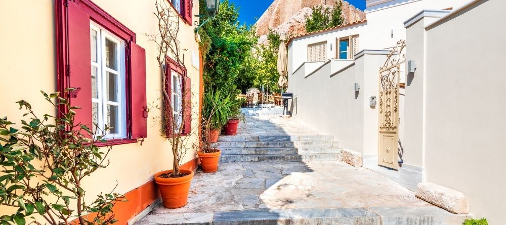 visite d'athenes en francais - visite de plaka athenes -