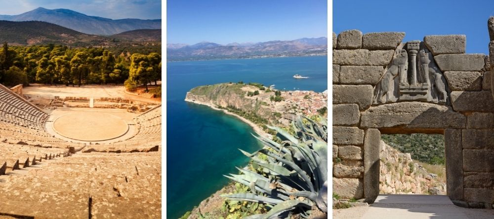 visite guidée en francais epidaure nauplie mycenes - guide epidaure