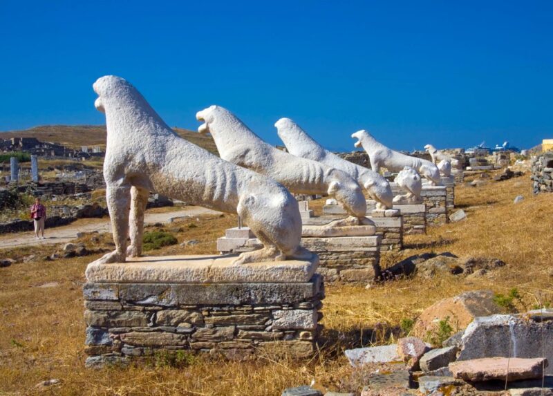 delos grece - ile délos grece - site archéologique délos - visiter delos - comment aller à délos