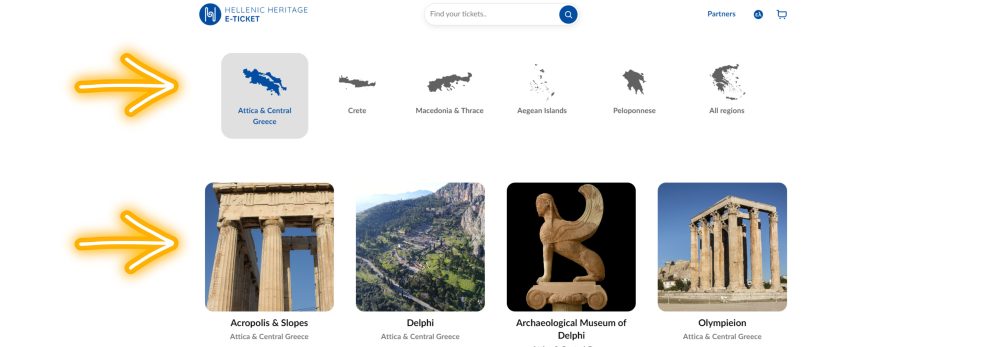 Acropole achat billet en ligne