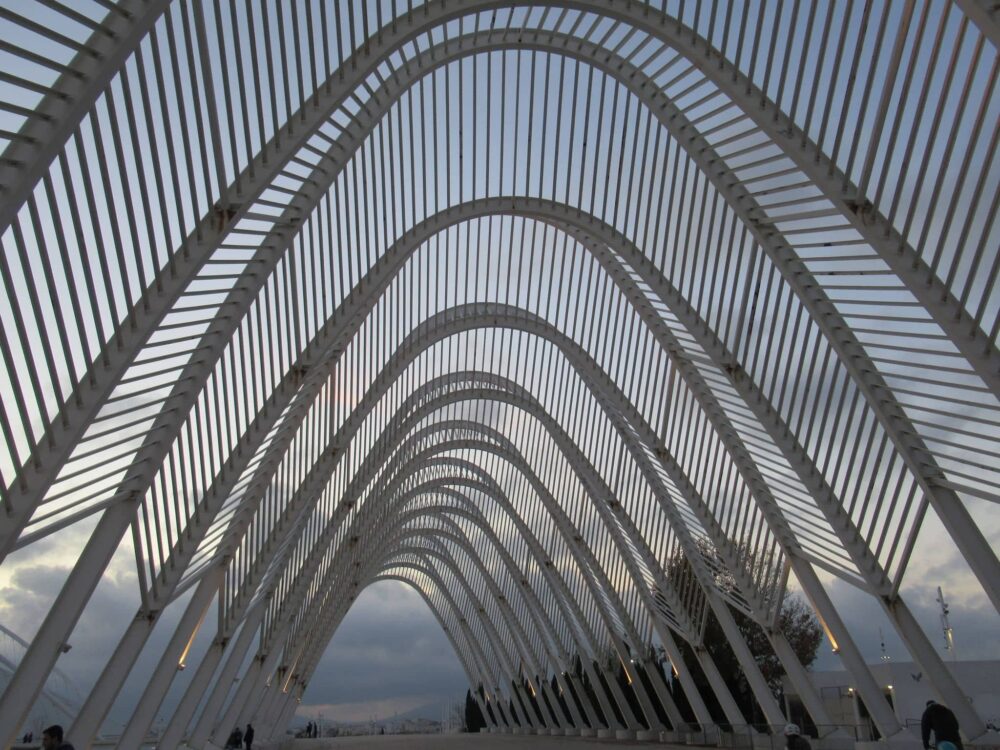 OAKA, le site olympique d'Athènes. Les Jo, un épisode de l'histoire récente de la Grèce