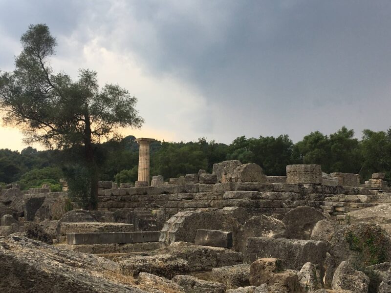 Temple du dieu Zeus à Olympie