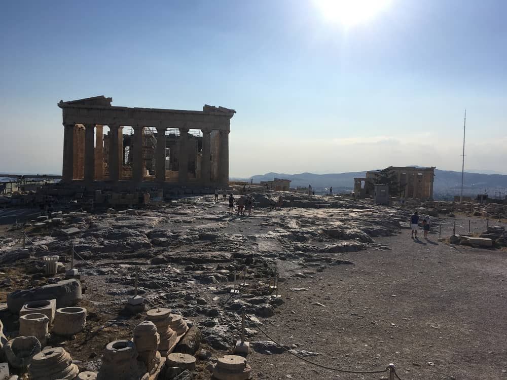 L'Acropole, un des quartiers d'Athènes les plus visités