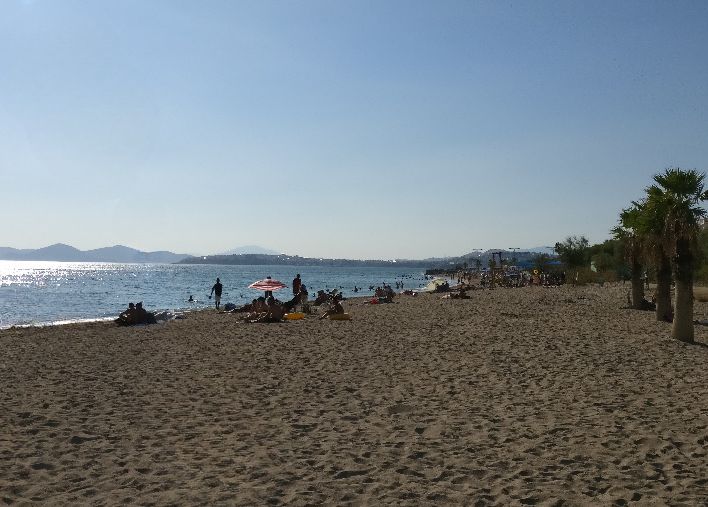 Quartiers Sud à Athènes : Plage de Glyfada