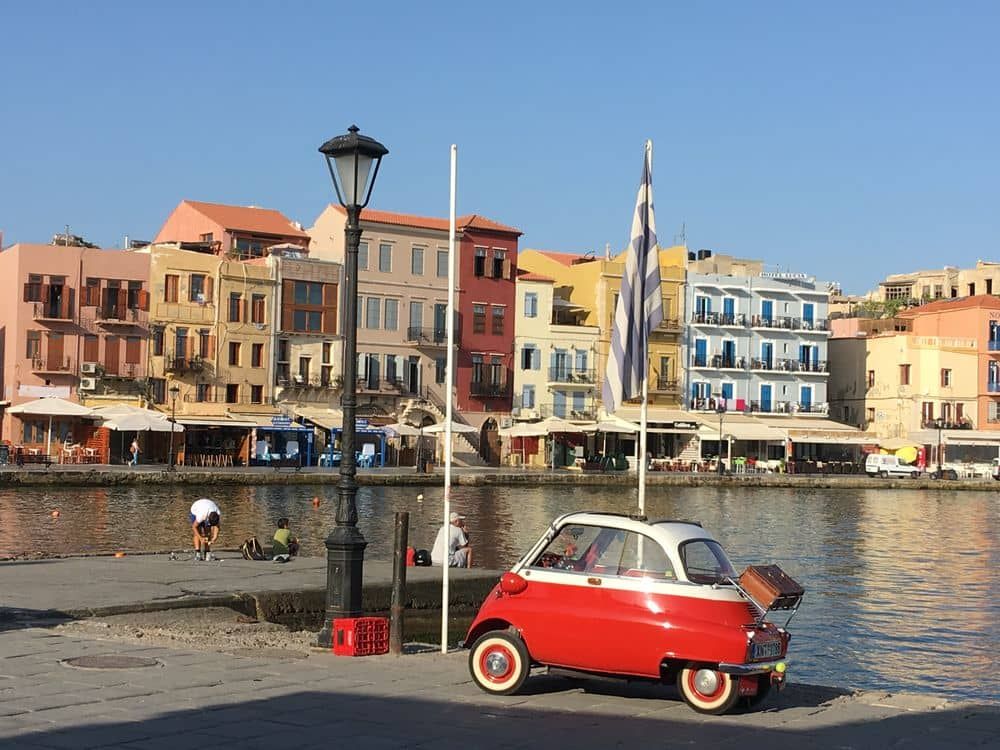 Le port de La Can&eacute;e en Cr&egrave;te
