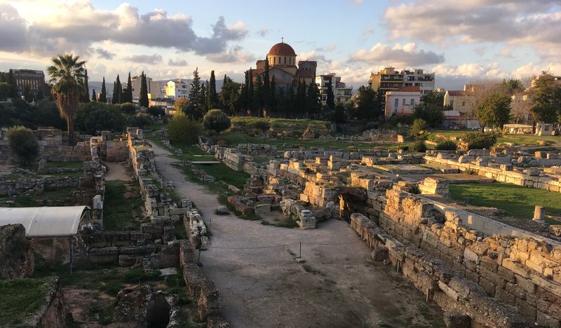 La voie sacr&eacute;e - Quartier de la c&eacute;ramique - Keramikos 