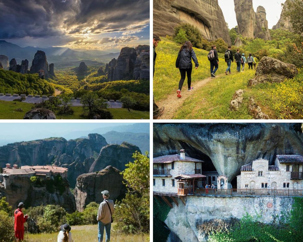 randonn&eacute;e aux M&eacute;t&eacute;ores en Gr&egrave;ce avec Manawa