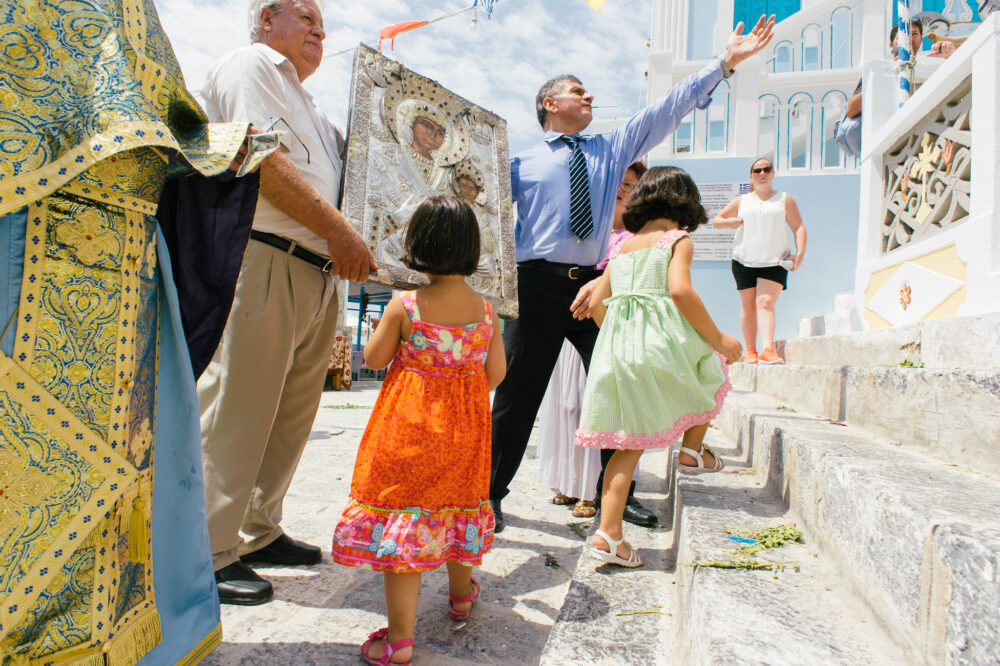 processions durant les panigyri en Gr&egrave;ce