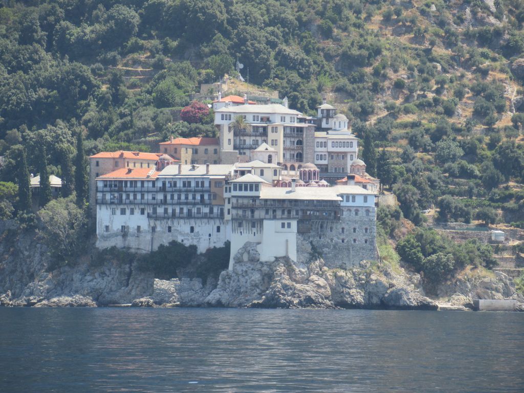 un des monast&egrave;res du Mont Athos en halkidiki (chalcidique) gr&egrave;ce du nord