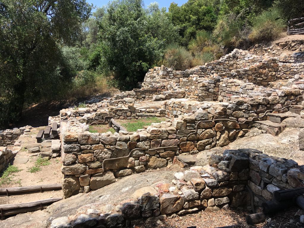 Site arch&eacute;ologique de Stageira en Halkidiki (chalcidique) gr&egrave;ce du nord
