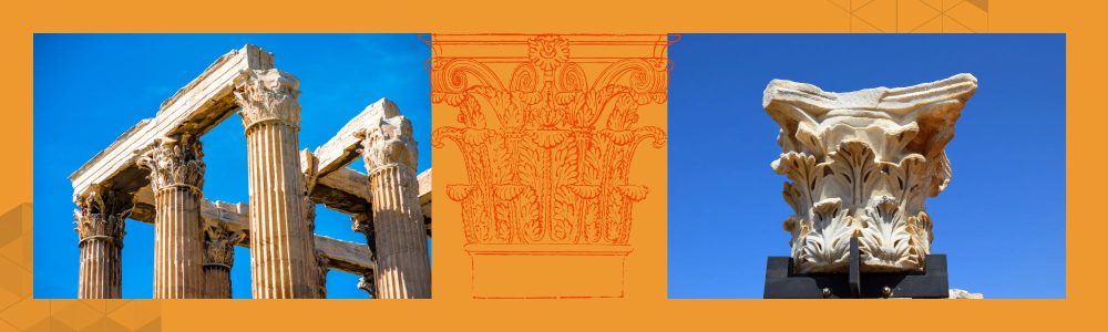 Athènes, temple de Zeus; ordre corinthien