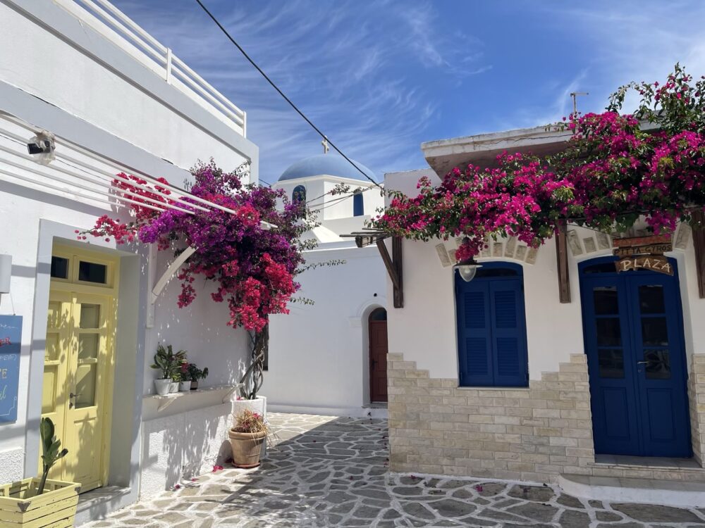 Centre-ville de l'&icirc;le d'Antiparos