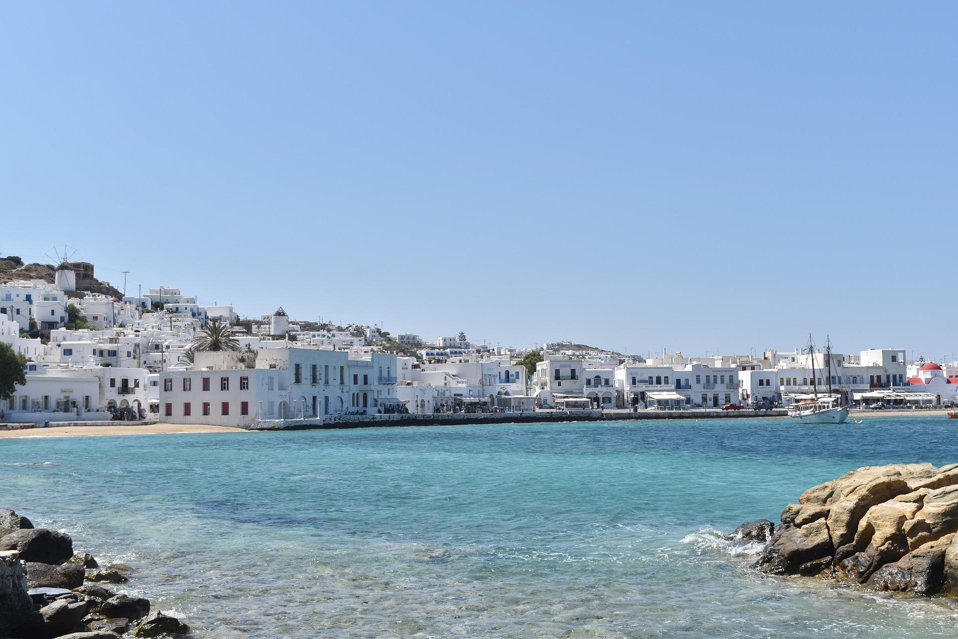 que faire a mykonos , ou faire la fete grece